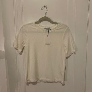 Cute white short sleeve shirt